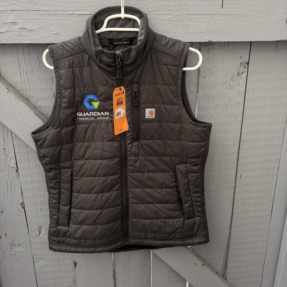 Carhartt Rain Defender Lightweight Insulated Vest OV2286-W Women's Size Small - Picture 2 of 9